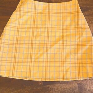 WILFRED Aritzia Renee Plaid Mini Skirt